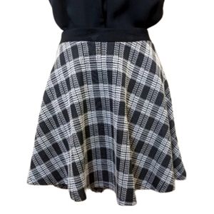 Topshop Plaid Mini Skirt